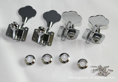 【貝司花形柄弦軸BASS鉻色開放式調弦器琴頭鈕4個一套】價格,廠家,圖片,樂器配件,惠州市惠陽區秋長倍音五金電子加工部-